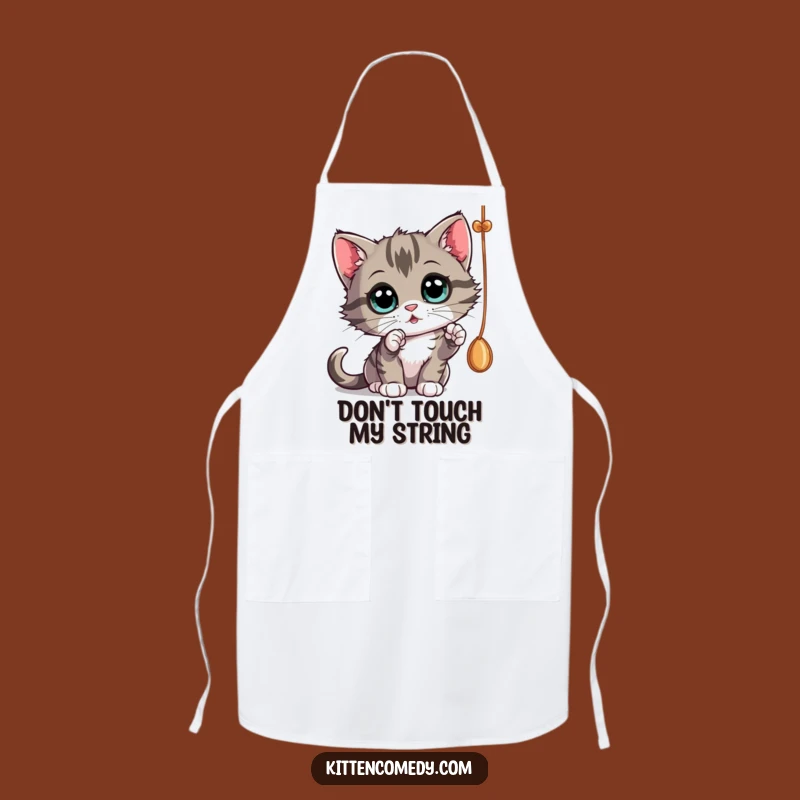 Funny Kitten Playtime Apron - Hilarious Kitchen Companion
