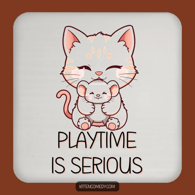 Funny Winking Kitten Coasters for Playful Table Protection and Mischief