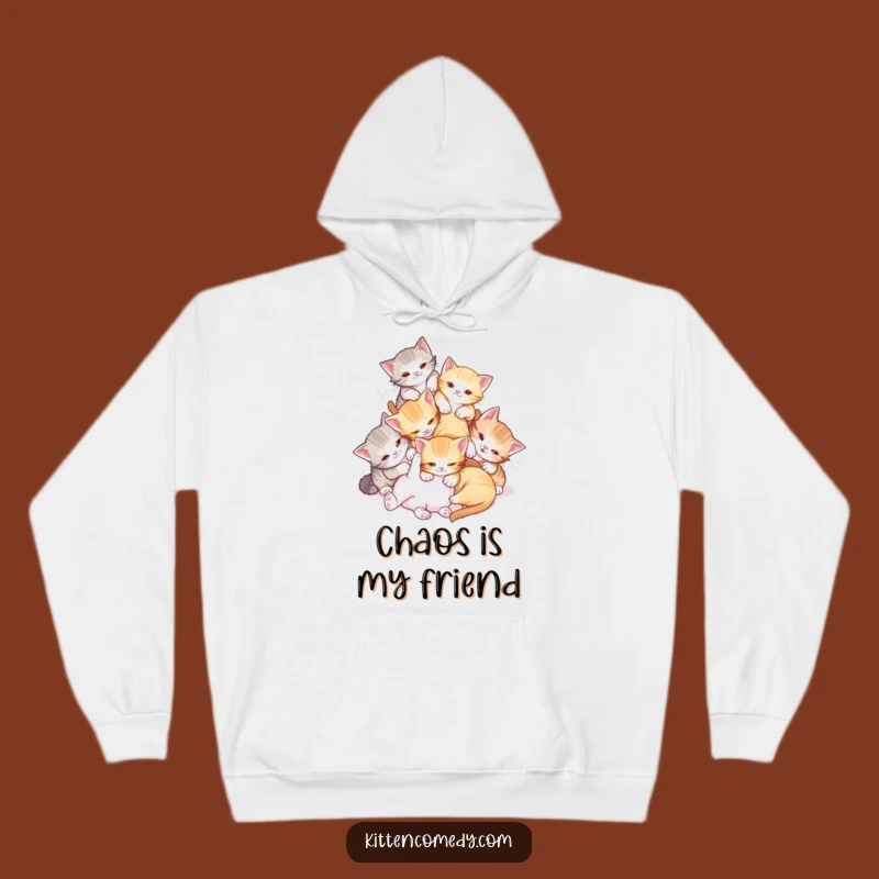 Funny Tumble Kittens Hoodie: Cozy Chaos for the Ultimate Funny Gift