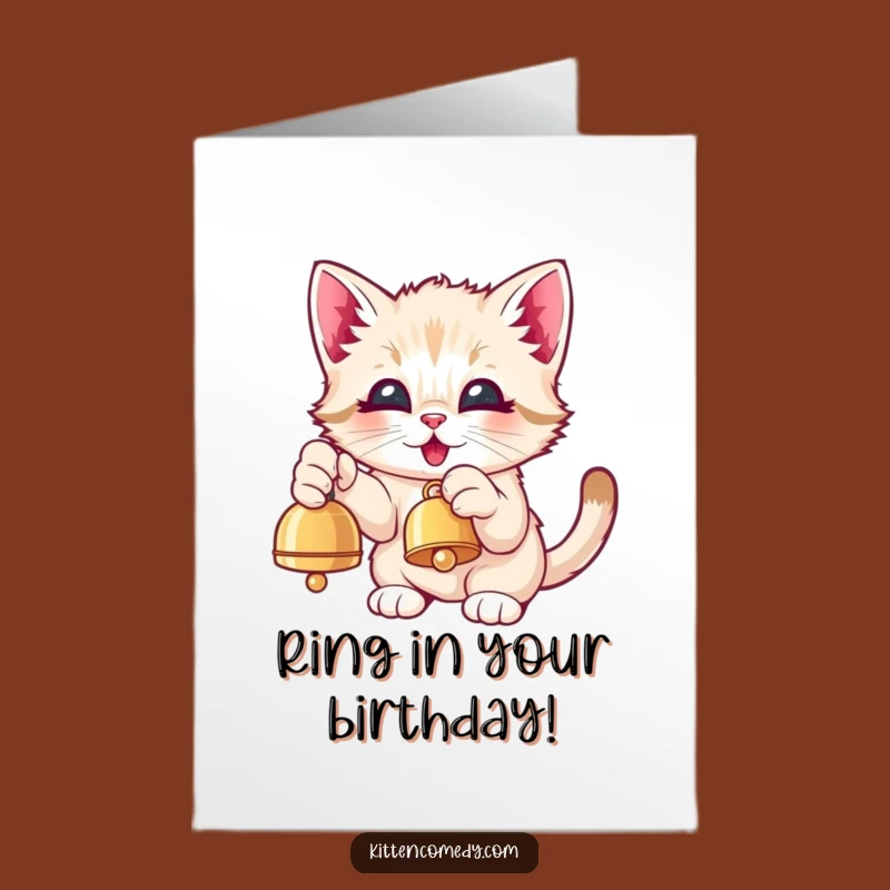 Ring in the birthday cheer with this delightful free printable card! Our Kawaii kitten is easy to print at home.