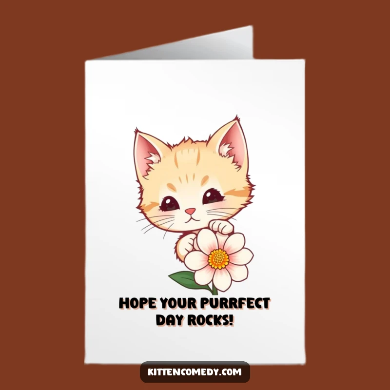 Surprise them with a free printable birthday card featuring a curious kitten! Easily print at home for a purrfectly funny greeting.