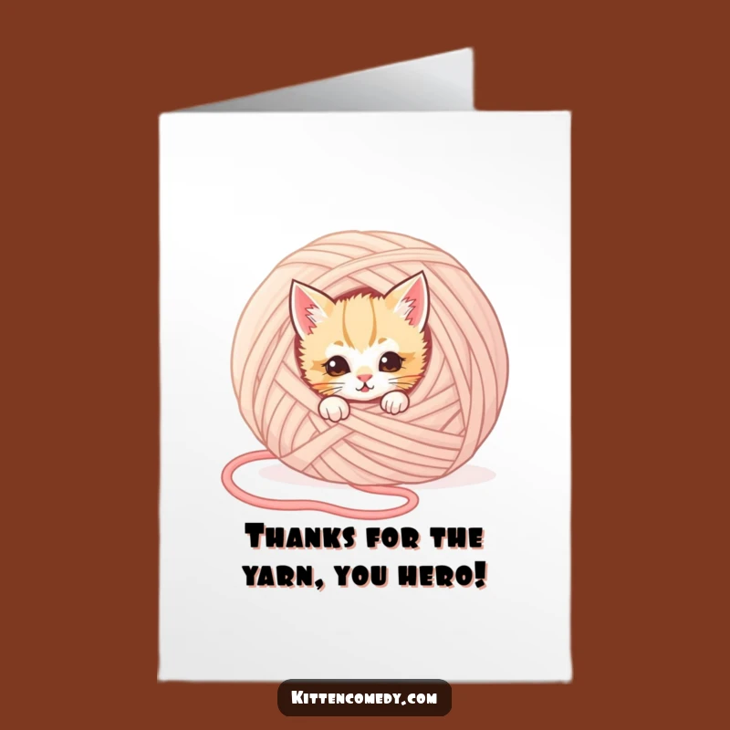 Free Printable Kitten Thank You Card: Peek-a-Boo Kitten Digital Gift, Hilarious DIY Download!
