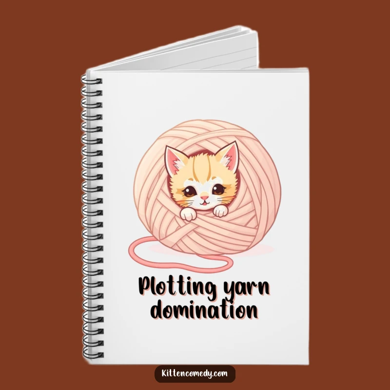 Funny Kitten Hiding Notebook: Journal Your Secrets with Cat Humor